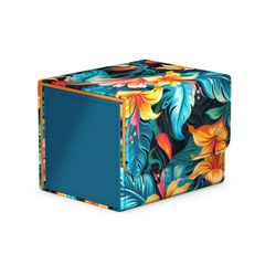 【限定】アルティメットガード デッキケース サイドワインダー100+ "FLORAL PLACES" - TULUM BLUE