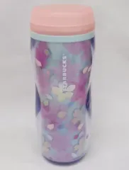 【中古】マグカップ・湯のみ さくら2019 ボトルブルー355ml 「スターバックスコーヒー」