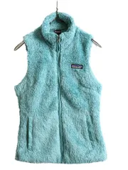 【お得なクーポン配布中!】 16年製 パタゴニア ロスガトス フリース ベスト レディース XS 古着 Patagonia 毛長 パイル ボア 重ね着 フルジップ アウトドア ハイネック