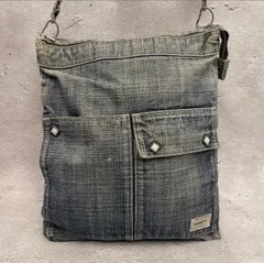 ✨PORTER デニムショルダーバッグ ヴィンテージ風