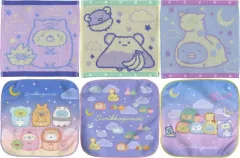 【中古】タオル・手ぬぐい 全6種セット ハンドタオル 「一番くじ すみっコぐらし ～ナイトアニマルパークへようこそ～」 F賞