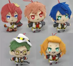 【中古】雑貨 全5種セット エクストラ寮服マスコット～ハーツラビュル寮～ 「ディズニー ツイステッドワンダーランド」