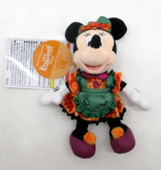 東京ディズニーリゾート ぬいぐるみバッジ DISNEY HALLOWEEN 2023 ミニー(コウモリエプロン)/Have a Sweet HALLOWEEN 2023 40周年