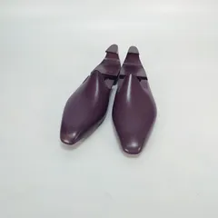 Berluti ベルルッティ シューキーパー シューツリー メンズ 革靴 型崩れ防止 消臭 除湿 脱臭 Shoes keeper サイズ6 パリ  パープル 紫のサムネイル