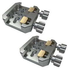 2個セット ダブルロック アリミゾ 互換 ビクセン VIXEN GP タカハシ赤道儀 等に取付可能 台座 マウント デュアルロック 2重ロック ブロックロック