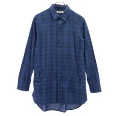 エムツースクエアード チェック 長袖 シャツ M ネイビー系 M2SQUARED メンズ 【中古】  【230402】