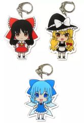 【中古】キーホルダー 全3種セット ぷぎゅット アクリルキーホルダーVol.1 「東方Project」のサムネイル