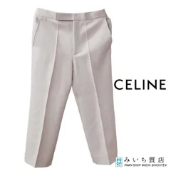 CELINE セリーヌ ズボン パンツ ベージュ 21S03/122C サイズ40 ボトムス 服 レディース 25k943-1のサムネイル