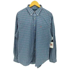 ラルフローレン RALPH LAUREN CLASSIC FIT ポニー刺繍 チェック BD シャツ メンズ import：XL 