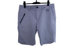 【美品】OAKLEY(オークリー) ハーフパンツ 白 メンズ 36 ゴルフ用品 2504-0548 中古