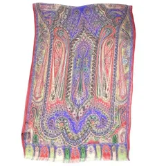 ETRO エトロ スカーフ ストール ショール アクセサリー 小物 ペイズリー柄 総柄 シルク ピンク マルチカラー