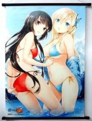 [중고] 태피스트리 카시와자키 세이나 & 초승달 밤하늘(수영복) B2 태피스트리 [Blu-ray 나는 친구가 적다] 소프맵 전권 구입 특전