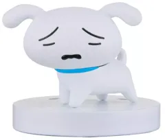 【中古】食玩 トレーディングフィギュア 4.シロ(困り顔) 「クレヨンしんちゃん チョコボックス カスカベ大行進」