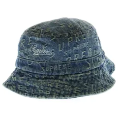 ⭐️極美品⭐️Supreme シュプリーム クラッシャー デニム　バケットハット Supreme シュプリーム 22SS Fat Tip Jacquard Denim Crusher