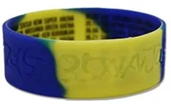 ONE OK ROCK（ワンオクロック）2015“35xxxv”JAPAN TOUR 公式グッズ ラバーバンド（ブルー×イエロー) 