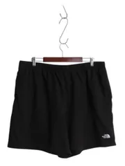 【お得なクーポン配布中!】 ノースフェイス ポケット付き スウェット ショートパンツ メンズ XL / ショーツ 短パン トレーナー ワンポイント 大きいサイズ シンプル 黒