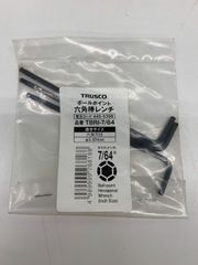トラスコ　ボールポイント　六角棒レンチ　TBRI-7/64