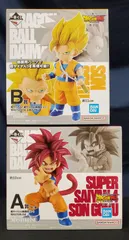 ドラゴンボール一番くじ　DAIMA　第２弾　A賞	超サイヤ人４孫悟空（ミニ）/B賞	超サイヤ人2/超サイヤ人3孫悟空（ミニ）【未開封】