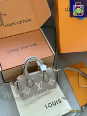【今日特価】Louis Vuitton ルイ・ヴィトン スピーディ ナノ エレファントグレー 超小型で可愛らしいデザイン