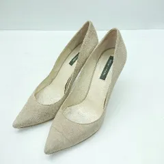 ◇ Θ Odette e Odile オデット エ オディール ピンヒール サイズ24.5 ベージュ レディース E  【1412090039119】