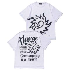 XLARGE エクストララージ 101252011027 COMMUNITY SPIRIT S/S TEE Tシャツ WHITE 正規通販 メンズ レディース