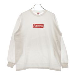 SUPREME (シュプリーム) 20AW Box Logo L/S Tee ボックスロゴ ロングスリーブカットソー 長袖Tシャツ ホワイト