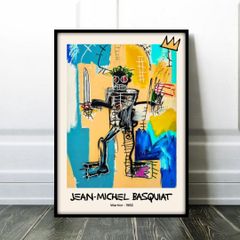 【送料無料】大型520×420ｍｍ　バスキア好き必見　ポスター　アート Amazon.co.jp: バスキア Basquiat 特大 ポスター 100x100cm 海外