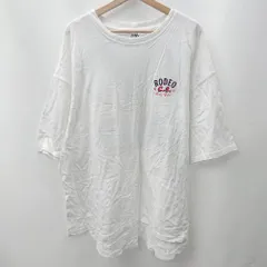 ◇ ⊂ RODEO CROWNS ロデオクラウンズ コットン100% 半袖 Tシャツ サイズF ホワイト系 レディース E  【1506130008699】