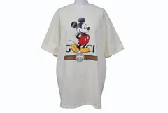 入手困難・極美品✨グッチ×ディズニー　ミッキーTシャツ　限定コラボ　Mサイズ Gucci×Disney グッチ ディズニー 衣類 Tシャツ メンズXL グレー