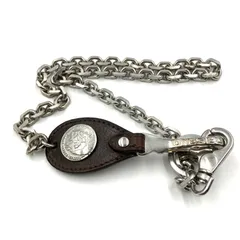 DIESEL バイカーズウォレット チェーン レザー