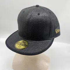 ニューエラ　New Era 59FIFTY ブラックキャップ 7 1/4　メンズ　帽子