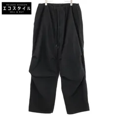 (未使用品) COMOLI 24AW モールスキン ニータックパンツ ２ 24AW COMOLI モールスキン二ータックパンツ ブラック サイズ2