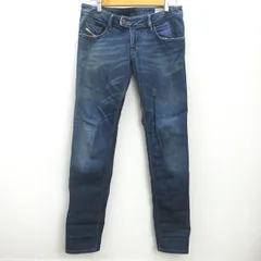 H■ディーゼル/DIESEL NEVY スリムデニムパンツ ローライズジーンズ【W30 34】LADIES■102【中古】