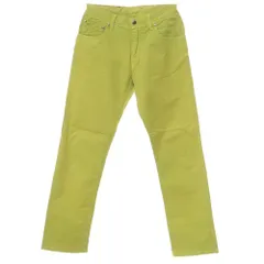 【中古】ジーティーアー G.T.A コットン 5ポケットパンツ ライムグリーン系【サイズ30】【メンズ】のサムネイル