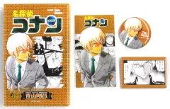 【中古】バッジ・ピンズ 安室透 缶バッジブック 「名探偵コナン」 少年サンデープレミアムSHOP限定