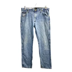 Wrangler カウボーイ ロングパンツ W36 ラングラー 47MWZ ビッグサイズ ブルー コットン メキシコ製 古着卸 アメリカ仕入 2501-890