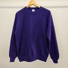 JERZEES ジャージーズ スウェット トレーナー L パープル ヴィンテージ メンズ 古着 M-C-414