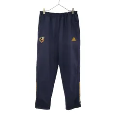 アディダス ロングジャージパンツ L ネイビー adidas 3ライン サッカー オールド メンズ