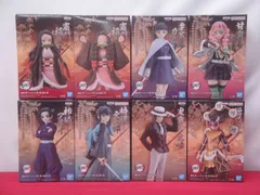 【未開封品】鬼滅の刃 竈門禰豆子 栗花落カナヲ 甘露寺蜜璃 神崎アオイ 時透無一郎 鬼舞辻無惨 憎珀天 絆ノ装 鬼ノ装 フィギュア まとめ 8点セット 314