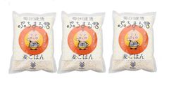西田精麦　熊本県産　 大麦 　もち麦 毎日健康 　ぷちまる君 　1kg入り３袋セット(#^^#)　※配送条件あり