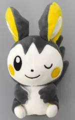 【中古】ぬいぐるみ エモンガ くつろぎタイムぬいぐるみ～コイル・エモンガ・ワンパチ～ 「ポケットモンスター」