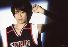 【中古】生写真(男性) 石田隼(伊月俊)/横型・バストアップ・ユニフォーム・キャラクターショット/誠凛セットA/舞台「黒子のバスケ ULTIMATE-BLAZE」ブロマイド(学校)