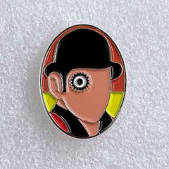 A Clockwork Orange 時計じかけのオレンジ アレックス OVAL ピンバッジ