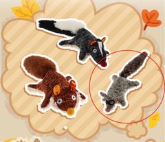GiGwi犬用おもちゃ　音を出すぬいぐるみ　噛み耐性　小型犬　退屈解消アイテム　リアルなタヌキ