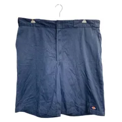 Dickies ワークショートパンツ W44 ディッキーズ ビッグサイズ ネイビー メキシコ製 古着卸 アメリカ仕入 2503-48