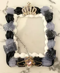 《一点もの！》黒✖️紫のホイップデコ🖤💜