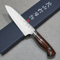 【片山打刃物】 包丁 ペティナイフ 120mm 粉末ステンレスハイス スーパーゴールド2 ニッケルダマスカス 黎明シリーズ 送料無料 ギフトラッピング対応 katayama9