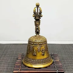 金剛鈴 持鈴 じれい 五鈷鈴 金剛鈴 大 13.5cm : 御朱印帳の高野山法徳堂