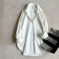 美品◎24SS ミューズドゥーズィエムクラス ワイヤーウォッシュシャツ 長袖 白 2025年最新】ドゥーズィエムクラス ワイヤーシャツの人気