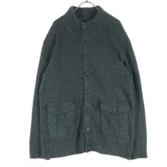 GAP ギャップ 長袖 ニットカーディガン L グレー メンズ 古着